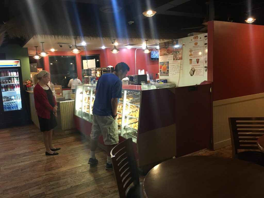 People still want donuts at 10 pm, so they have to come here